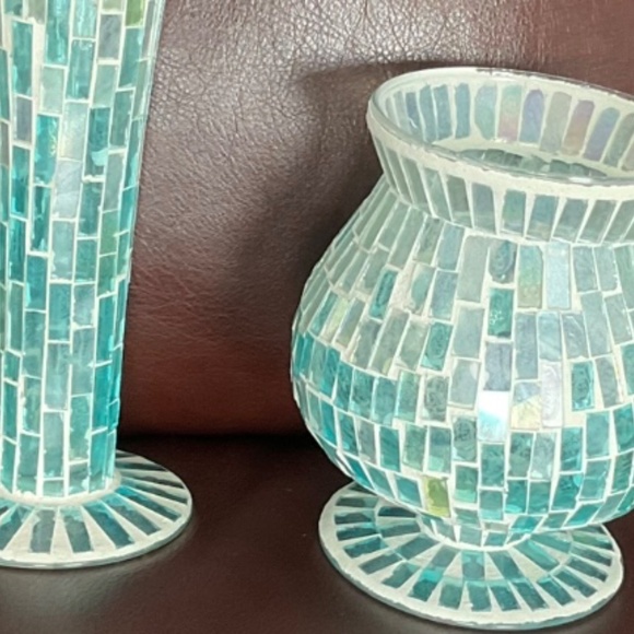 Mosaic vases - Picture 3 of 8